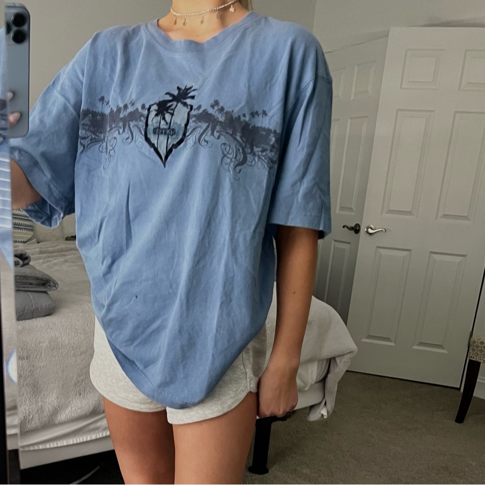BLUE SPEEDO TSHRIT